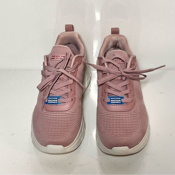 Skechers Bobs Flying Hi Sport B Flex Hi Washable Knit Lace-Up Sneakers - Picture 4 of 7